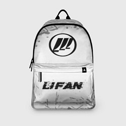 Рюкзак Lifan speed на светлом фоне со следами шин по-цент, цвет: 3D-принт — фото 2