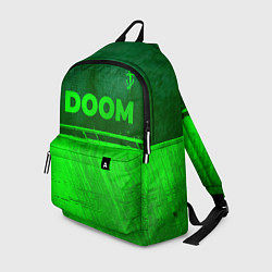 Рюкзак Doom - green gradient посередине, цвет: 3D-принт