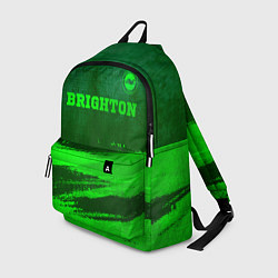 Рюкзак Brighton - green gradient посередине, цвет: 3D-принт