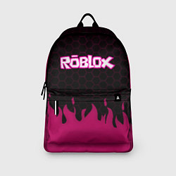 Рюкзак Roblox fire pink, цвет: 3D-принт — фото 2