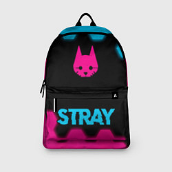 Рюкзак Stray - neon gradient по-центру, цвет: 3D-принт — фото 2