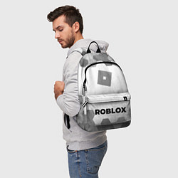 Рюкзак Roblox - white gradient по-центру, цвет: 3D-принт — фото 2