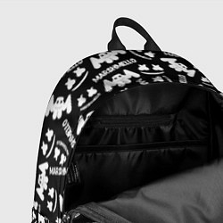 Рюкзак Marshmello pattern music, цвет: 3D-принт — фото 2