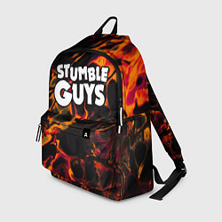 Рюкзак Stumble Guys red lava