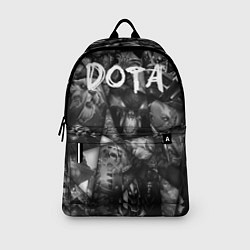 Рюкзак Dota 2 - мозаика из персонажей игры, цвет: 3D-принт — фото 2
