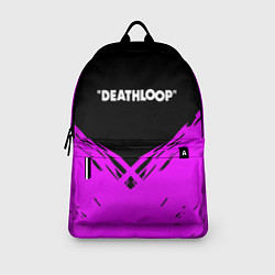Рюкзак Deathloop neon geometry, цвет: 3D-принт — фото 2