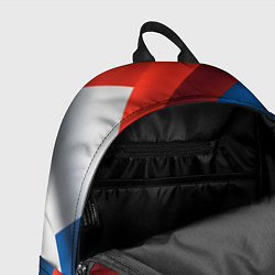 Рюкзак Цвета флага России, паттерн, цвет: 3D-принт — фото 2