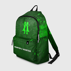 Рюкзак Hunter x Hunter - green gradient по-центру, цвет: 3D-принт