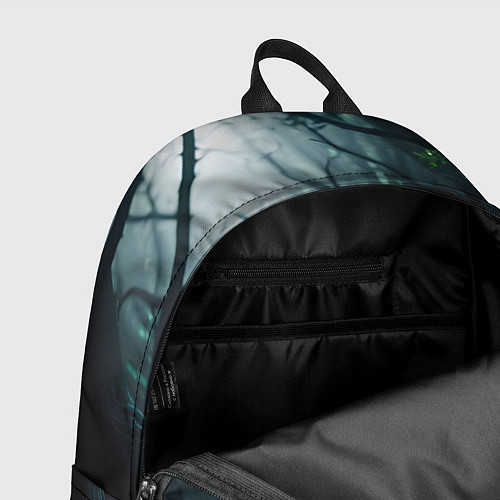 Рюкзак Змея в неоновом лесу / 3D-принт – фото 4
