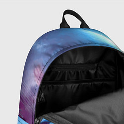 Рюкзак Луна и рыбы - нейроарт фантазия, цвет: 3D-принт — фото 2