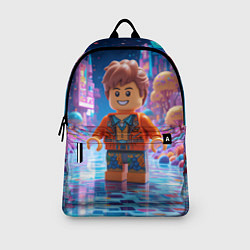Рюкзак Roblox в неоновом городе, цвет: 3D-принт — фото 2
