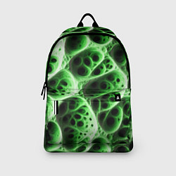 Рюкзак Зелёная пористая структура, цвет: 3D-принт — фото 2