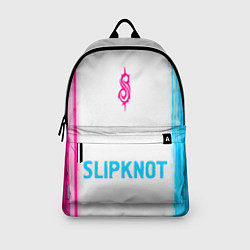 Рюкзак Slipknot neon gradient style по-центру, цвет: 3D-принт — фото 2