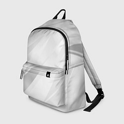 Рюкзак Светлый серый полосы с градиентом, цвет: 3D-принт