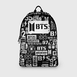 Рюкзак Bangtan Boys pattern black, цвет: 3D-принт — фото 2