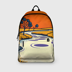 Рюкзак Арт с фантастическим пейзажем, цвет: 3D-принт — фото 2