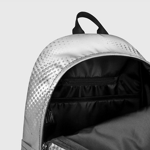 Рюкзак Tesla - white gradient по-центру / 3D-принт – фото 4