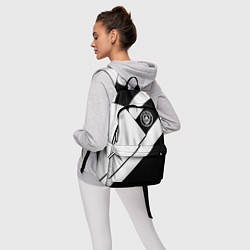 Рюкзак Манчестер Юнайтед геометрия, цвет: 3D-принт — фото 2