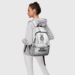 Рюкзак Real Madrid - white gradient по-центру, цвет: 3D-принт — фото 2