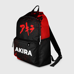 Рюкзак Akira - red gradient по-центру, цвет: 3D-принт