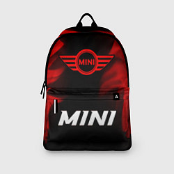 Рюкзак Mini - red gradient по-центру, цвет: 3D-принт — фото 2