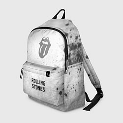 Рюкзак Rolling Stones - white gradient по-центру, цвет: 3D-принт