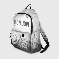 Рюкзак Bon Jovi - white gradient посередине, цвет: 3D-принт