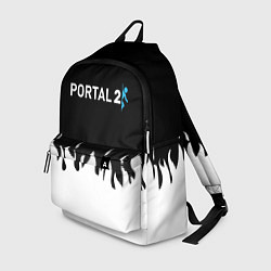 Рюкзак Portal белый огонь, цвет: 3D-принт