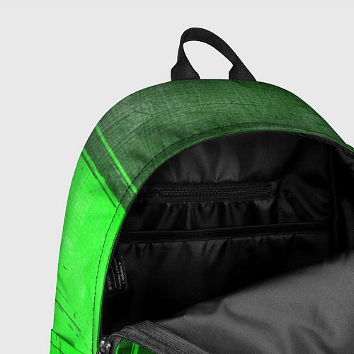 Рюкзак West Ham - green gradient по-центру / 3D-принт – фото 4