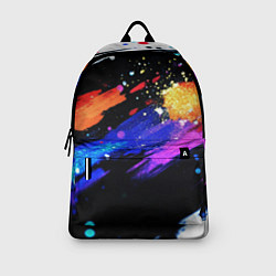 Рюкзак Разноцветные блестящие кляксы - текстура, цвет: 3D-принт — фото 2