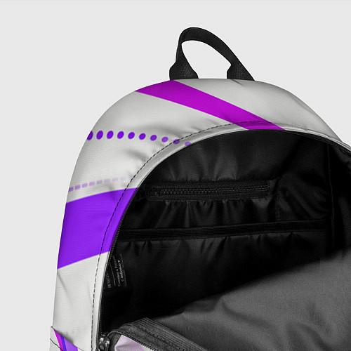 Рюкзак Color white pink / 3D-принт – фото 4
