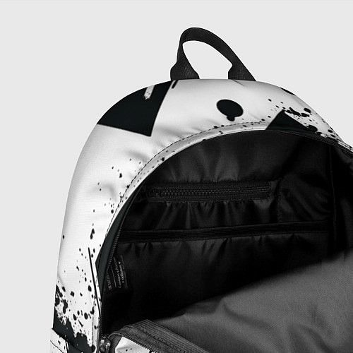 Рюкзак Color black white / 3D-принт – фото 4