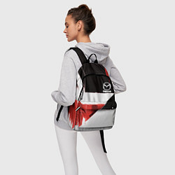 Рюкзак Mazda логотип, цвет: 3D-принт — фото 2