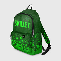 Рюкзак Skillet - green gradient посередине, цвет: 3D-принт