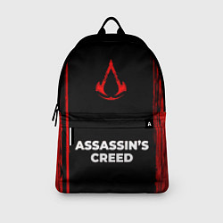 Рюкзак Assassins Creed - red gradient по-центру, цвет: 3D-принт — фото 2