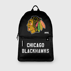 Рюкзак Чикаго Блэкхокс - команда НХЛ, цвет: 3D-принт — фото 2