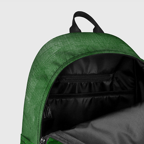 Рюкзак Chevrolet - green gradient посередине / 3D-принт – фото 4
