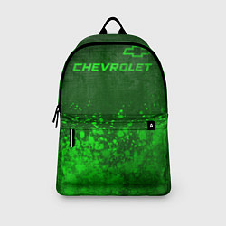 Рюкзак Chevrolet - green gradient посередине, цвет: 3D-принт — фото 2