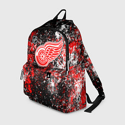 Рюкзак Detroit Red Wings NHL black, цвет: 3D-принт