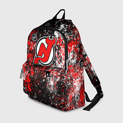 Рюкзак New Jersey Devils NHL black, цвет: 3D-принт