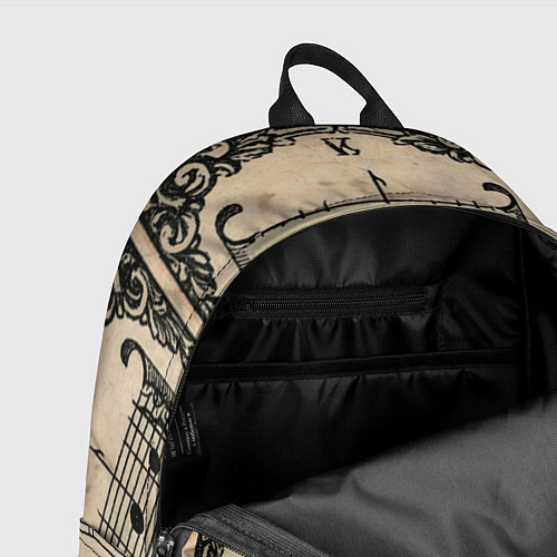 Рюкзак История развития звуковых носителей на марках / 3D-принт – фото 4