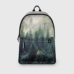 Рюкзак Лес мой храм - текстом рун, цвет: 3D-принт — фото 2