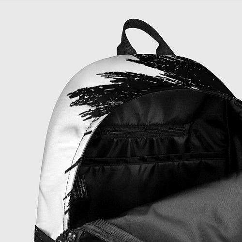 Рюкзак Monster energy краски штрихи белые / 3D-принт – фото 4