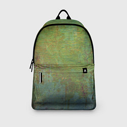 Рюкзак Абстракция - green oil stain, цвет: 3D-принт — фото 2