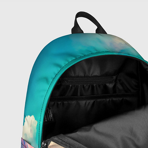 Рюкзак Самурай и сакура / 3D-принт – фото 4