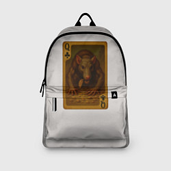 Рюкзак Лариса: дама треф, цвет: 3D-принт — фото 2