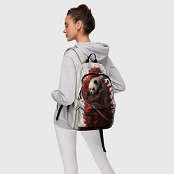 Рюкзак Демоническая панда самурай - нейроарт, цвет: 3D-принт — фото 2