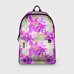 Рюкзак Palm tree pink, цвет: 3D-принт — фото 2