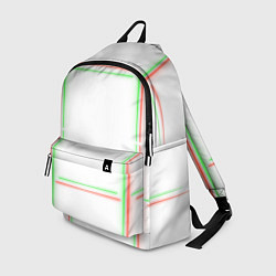 Рюкзак Neon light green red, цвет: 3D-принт