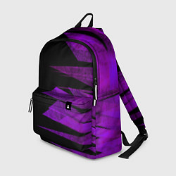 Рюкзак Color purple black stripes, цвет: 3D-принт